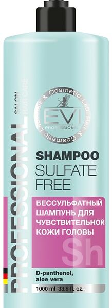 Шампунь для волос EVI professional Бессульфатный 1л
