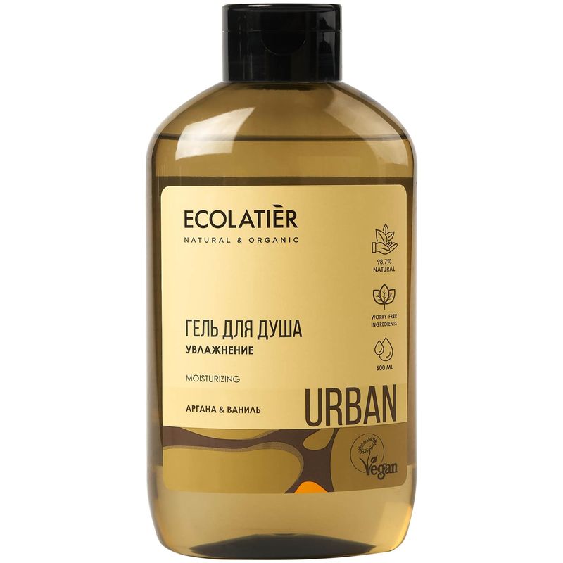 

Гель для душа Ecolatier Urban Увлажнение аргана и ваниль 600 мл
