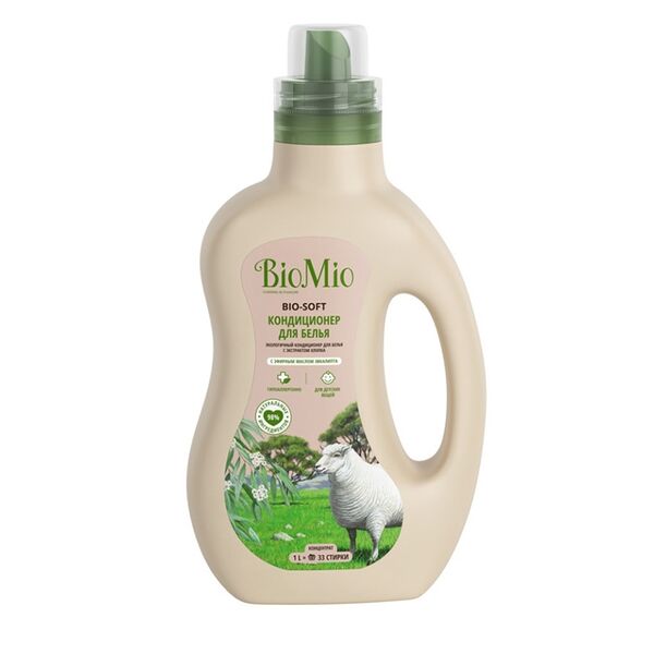 Кондиционер для белья Bio-Mio Bio-Soft Эвкалипт экологичный