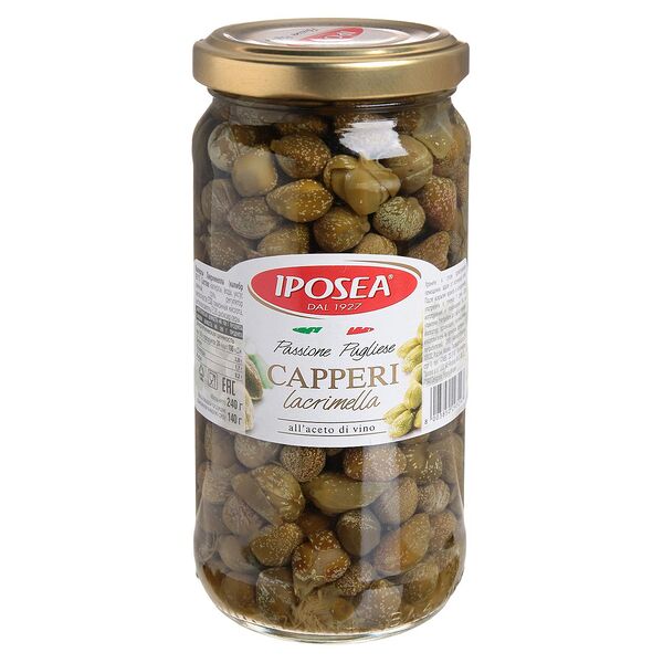 Каперсы Iposea лакримелла в уксусе 240 г