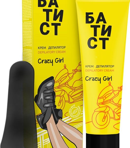 Крем для депиляции Батист Crazy girl 100мл