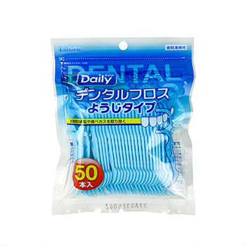 Флосс-зубочистки EBISU daily 50 шт., Япония