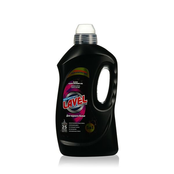 Гель для стирки черного белья Lavel Роскошь черного 1500 мл
