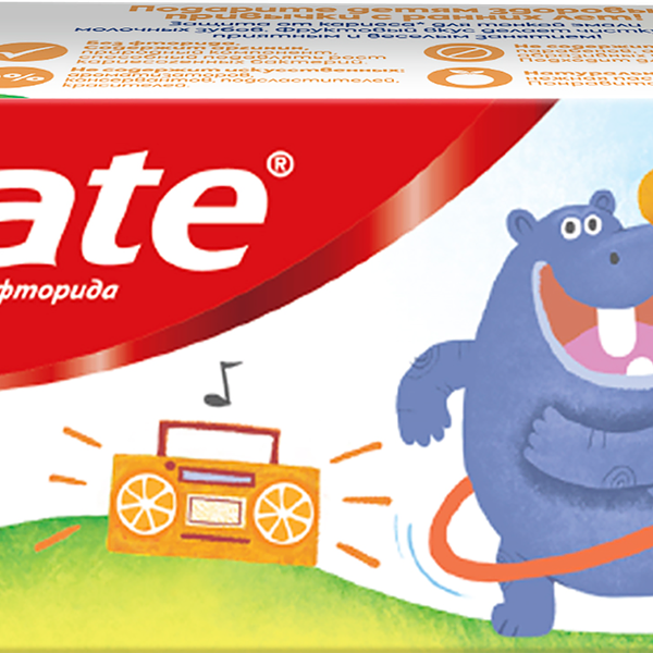 Зубная паста Colgate 3-5 Нежная мята детская без фторида