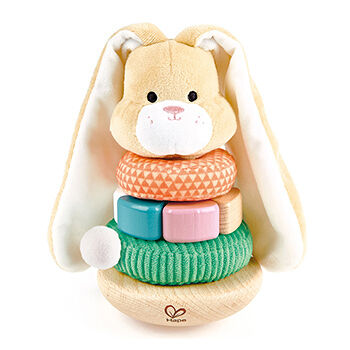 Игрушка-неваляшка Hape развивающая Кролик, Китай