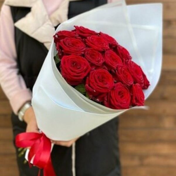 Букет для любимой 15 роз