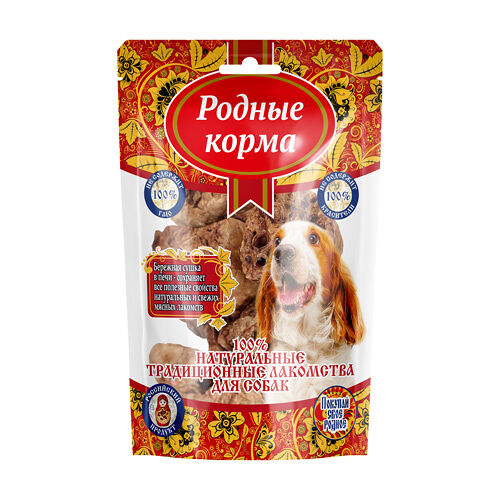 Лакомство для собак Родные корма легкое говяжье
