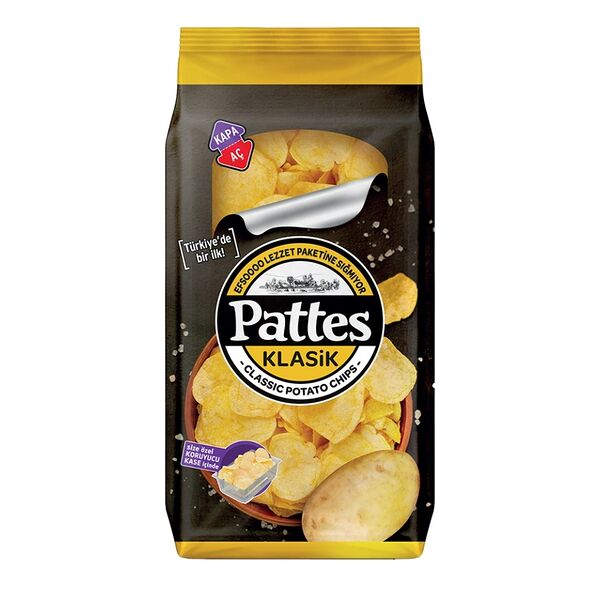 Чипсы картофельные Pattes классические