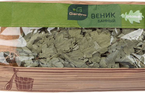 Веник банный GIARDINO CLUB дубовый