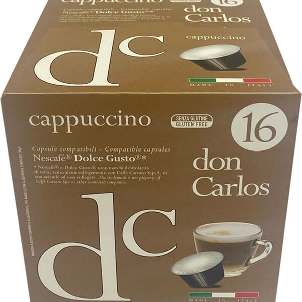 Кофе в капсулах Don Carlos Cappucino 16шт