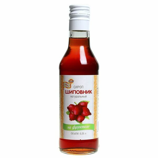 Сироп ПЕТРОДИЕТ Шиповник на фруктозе 250 мл