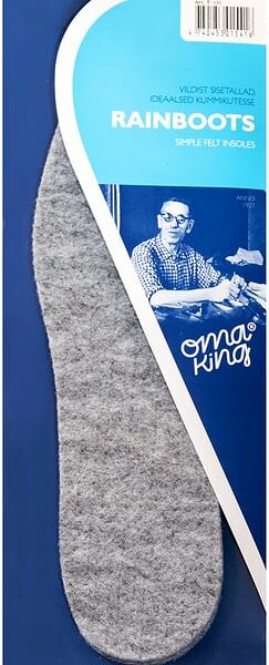 Стельки OmaKing Rainboots теплые р.40-41