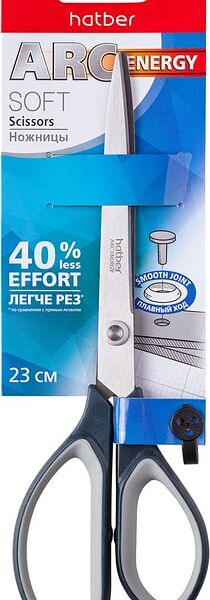 Ножницы Hatber Start soft 23см