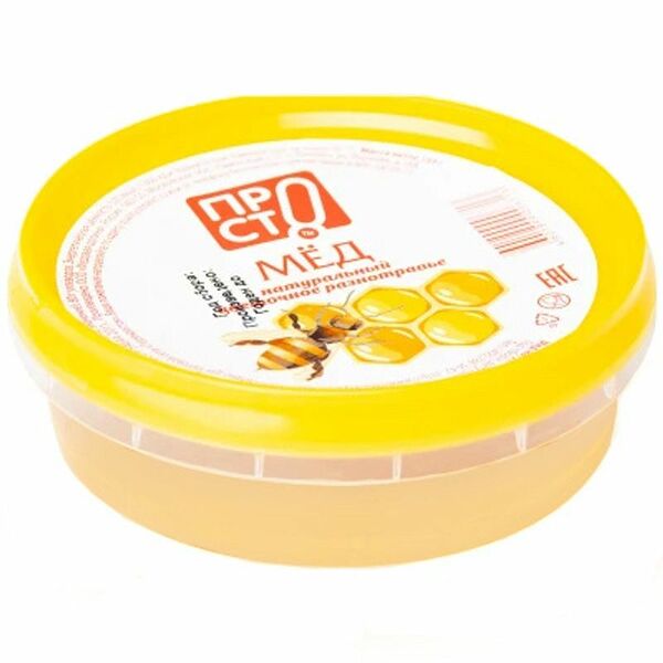Мёд цветочное разнотравье натуральный Пр!ст, 135г