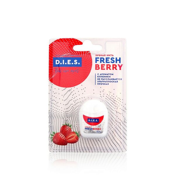 Зубная нить D.I.E.S. невощеная 