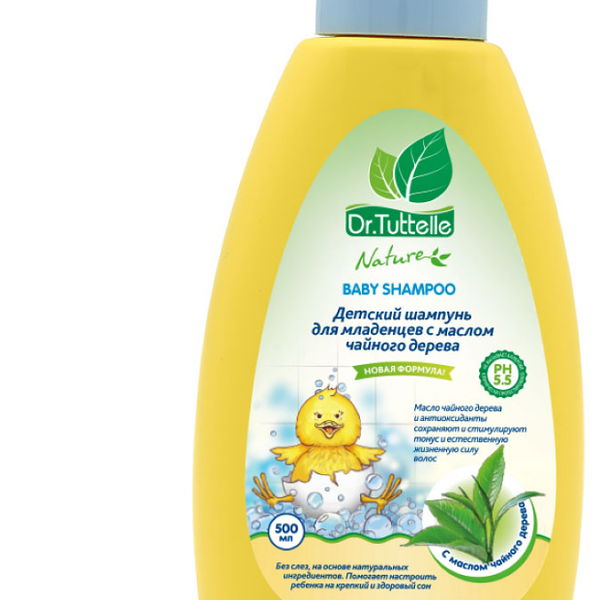 Шампунь для младенцев DR.Tuttelle с маслом чайного дерева
