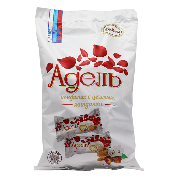 Конфеты Акконд Адель цельный миндаль