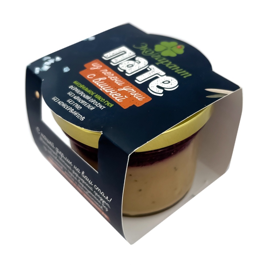 

Пате из печени утки с вишней 90г, Россия