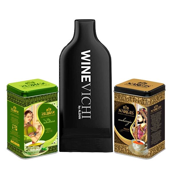 Набор Премиальный индийский зеленый чай Nargis Radhika и черный Maharaja