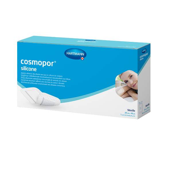 Cosmopor silicone Повязка пластырного типа 20 х 10 см 5 шт
