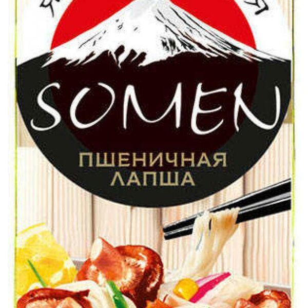 Лапша Sen Soy Somen пшеничная, 300г