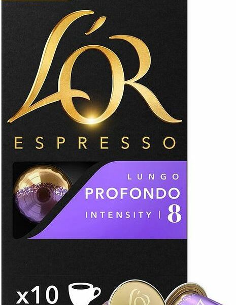 Кофе в капсулах L`or Espresso Lungo Profondo жареный молотый 10x5.2г