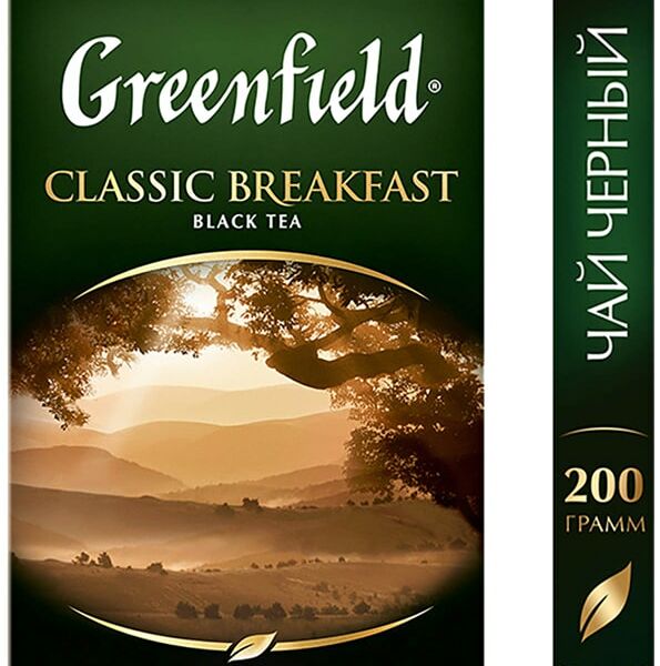 Чай черный Greenfield Classic Breakfast 200г