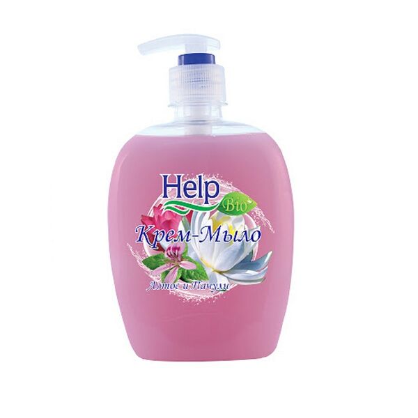 Мыло жидкое HELP лотос и пачули