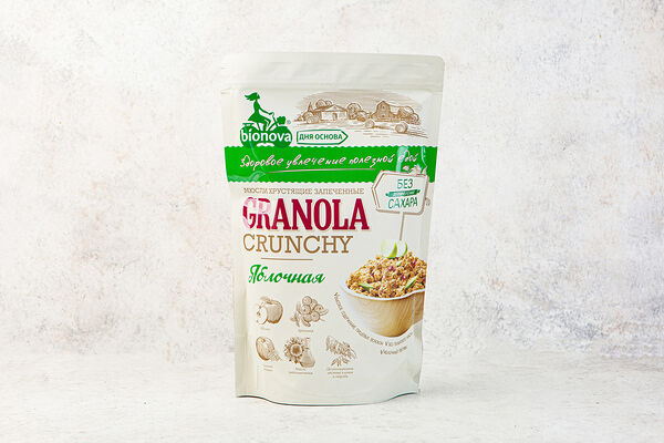 Мюсли хрустящие запеченные Яблочные