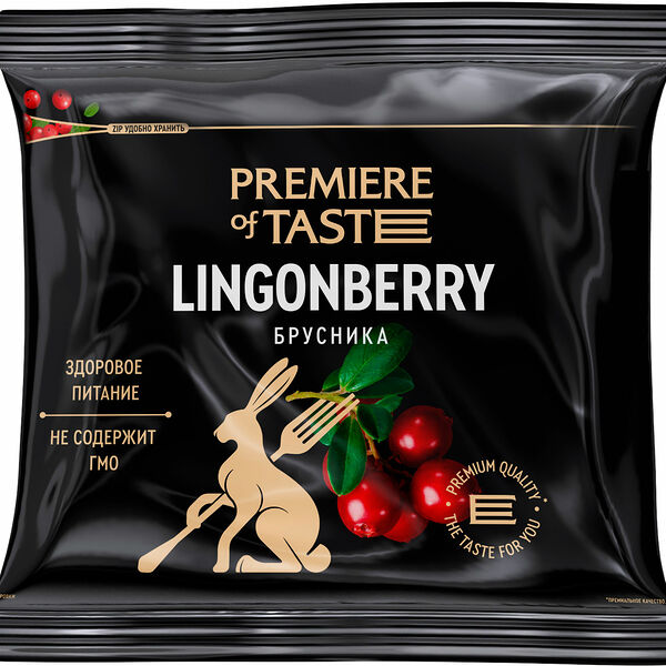 Брусника Premiere of taste замороженная