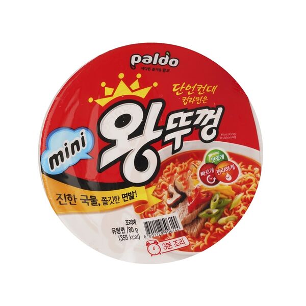 Лапша Вантуккон Мини премиум 80 г, Республика Корея