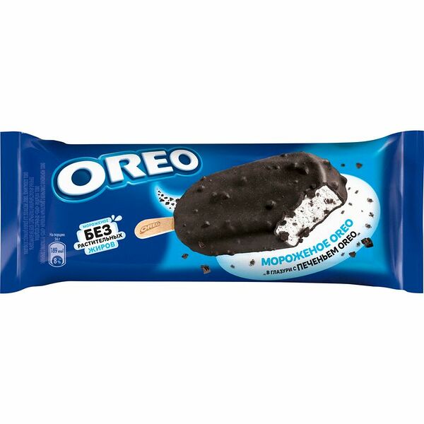 Эскимо Oreo с заменителем молочного жира с печеньем 56 г