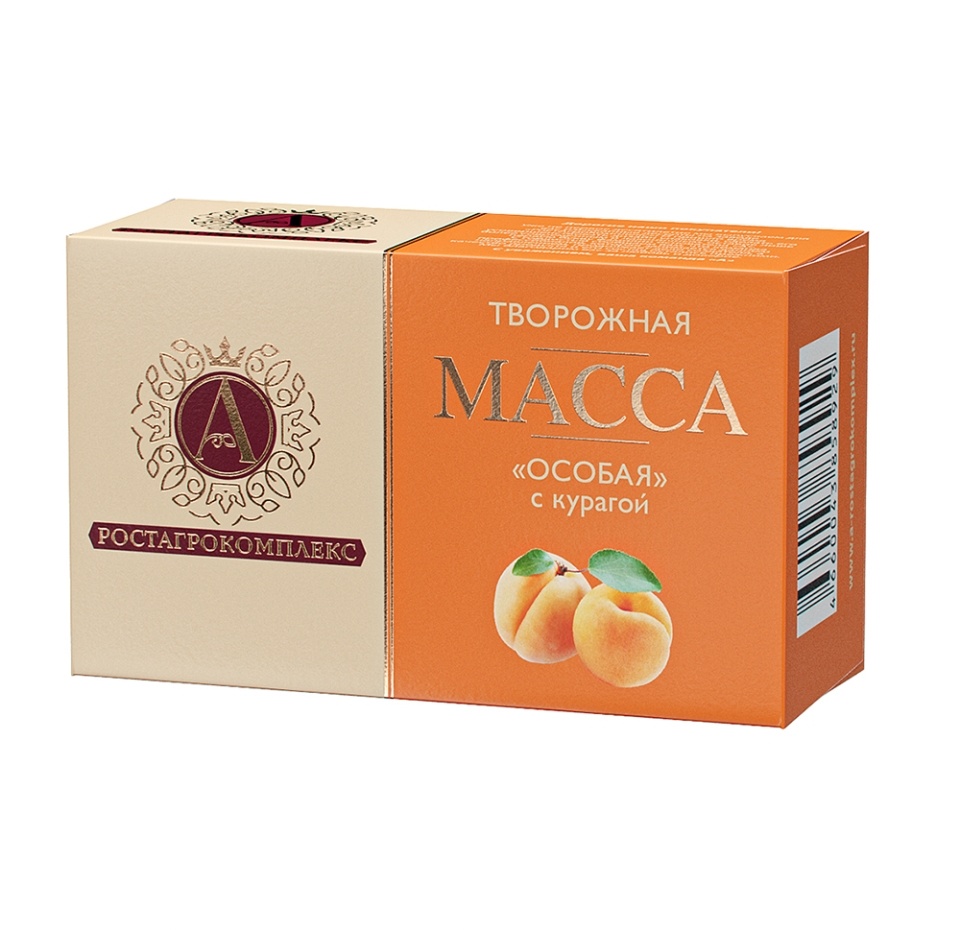 

Масса творожная А.Ростагрокомплекс Особая с курагой 23% 100 г