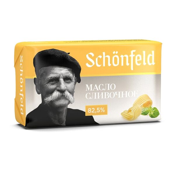 Масло сливочное Schonfeld 82,5%