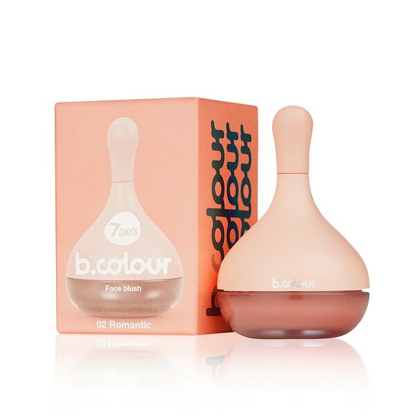 Кремовые румяна для лица 7 days b.colour 02 , Romantic , 7г