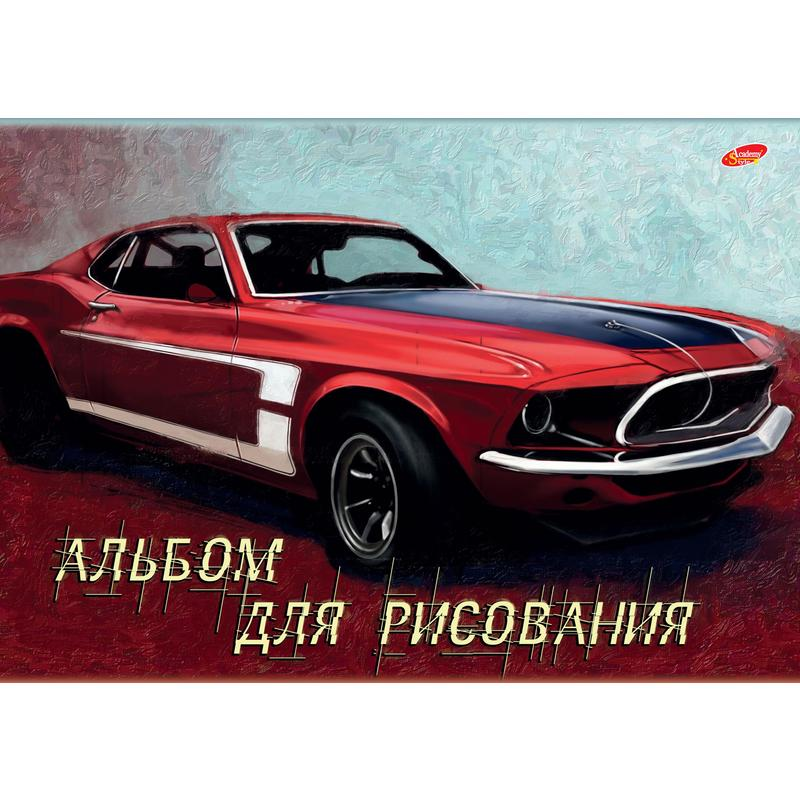 

Альбом для рисования А4, 40 листов, в ассортименте