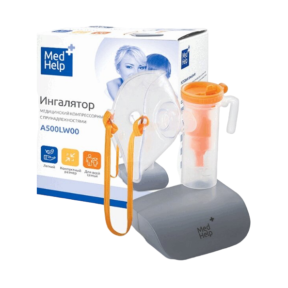 Ингалятор MedHelp A500LW00 компрессорный