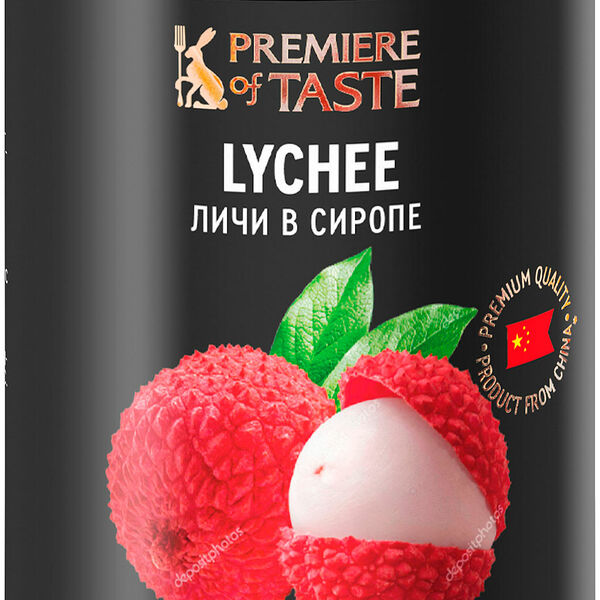 Личи Premiere of taste консервированные в сиропе с ключ-крышкой 580 г