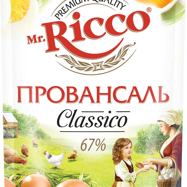 Майонез Mr.Ricco Провансаль Classico 67% 360 мл