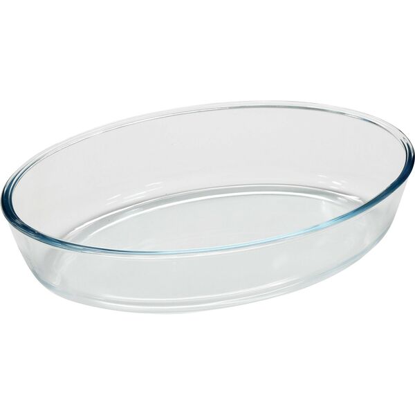 Форма для запекания Cristallino, 207х138 мм, стекло, овал