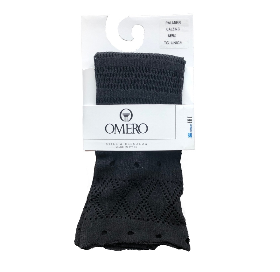 

Носки женские Palmier, цвет чёрный, Omero, One Size, Италия