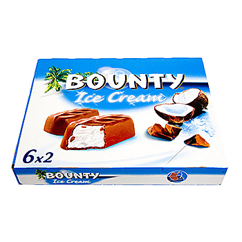 

Мороженое Bounty молочное с мякотью кокоса