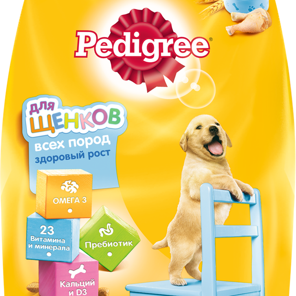 Pedigree корм для щенков Курица