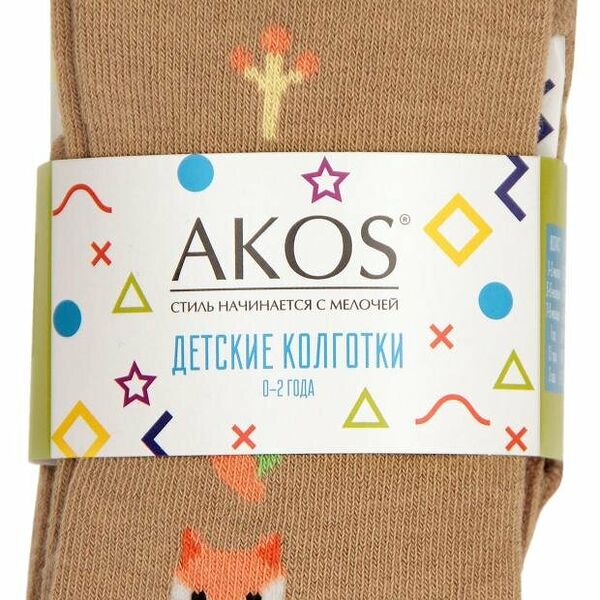 Колготки детские AKOS FD51N16, р. 86-92