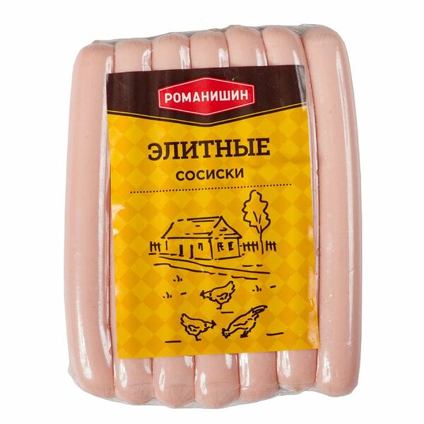 Сосиски варёные Смоленский Фермер Элитные, 360г