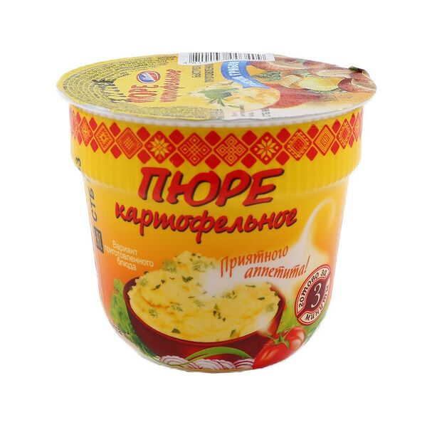 Пюре картоф. б/п. со вкусом грибов  ТМ Мира 40 г. РБ