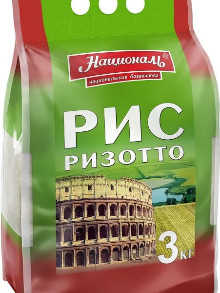 Рис Националь Ризотто 3кг