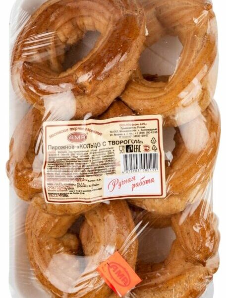 Пирожное Кольцо с творогом АМА