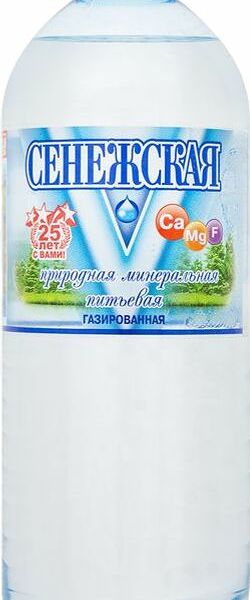 Вода Сенежская минеральная газированная 500мл