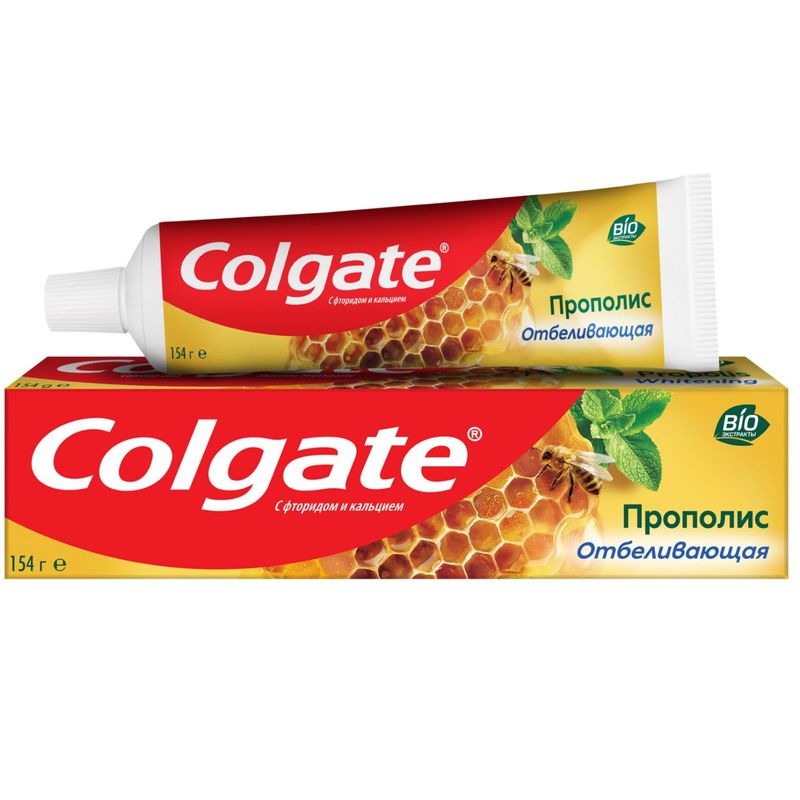 

Паста зубная Colgate Прополис Отбеливающая 100 мл